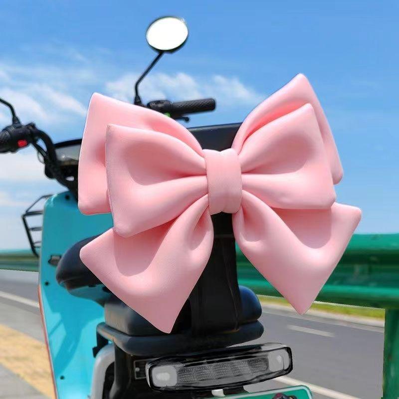 Aima Electric Bike Bow Decoration Rear Seat Ornament Sticker