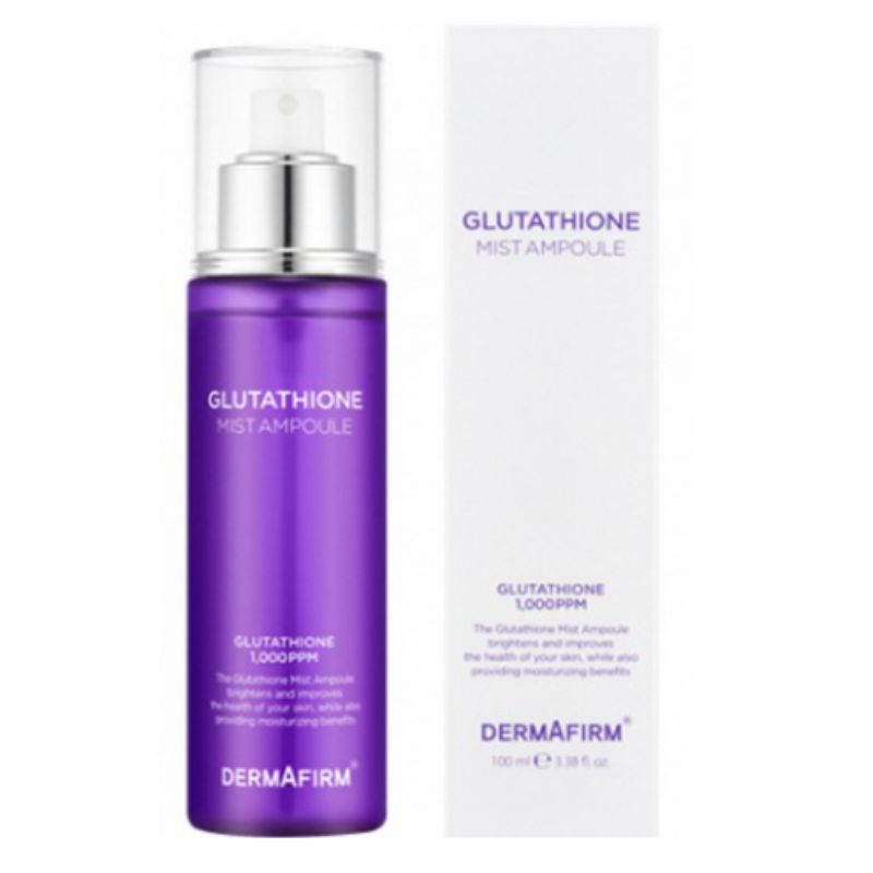 Dermafirm Глутатионовая Мист-Ампула Осветляющая Увлажняющая Сыворотка-Спрей для Лица 100 мл