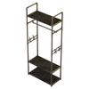 Clothing Rack Garment Rack with Bottom Shelf for Hanging Clothes Coat Skirts Shirts Sweaters Shoe Rack Storing Shoes