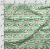 Soimoi Llama Alpaca Print,  Cotton Cambric, Quilting Fabric Sold by The Yard 42 Inch Wide, Medium Weight Cotton Fabric, Sewing  Supplies,