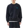 MLB Sweatshirts Unisex Black Crew Neck Moderate Regular 3AMTB0336-50BKS