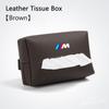 Car Tissue Box Car Seat Back Holder Tissue Paper Organizer For BMW M Power X1 X3 X4 X5 E46 E90 F20 E60 E39 F10 M1 M2 M3 Sticker Wzjh87