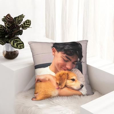 Malachi Barton Pillowcase Printing Polyester Cushion Cover Gift  Throw Pillow Case Cover Home Square 18