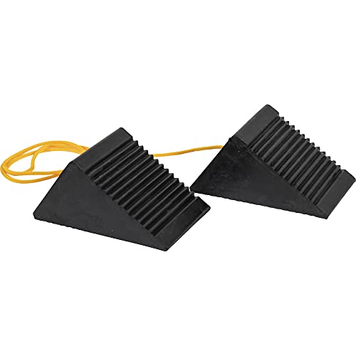 

Buyers Products WC35225 Mini Rubber Wheel Chocks with Rope (Pair)