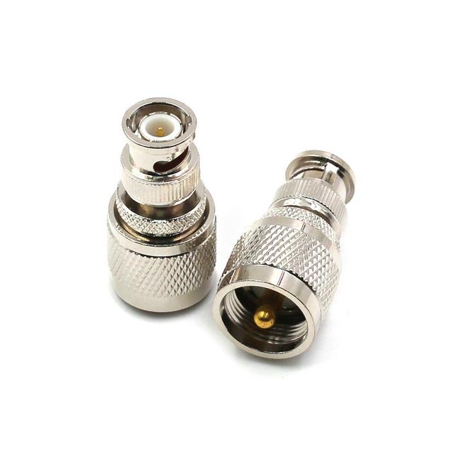 1Pcs SO239 RF coaxial adapter BNC male female to UHF PL259 male female copper connector