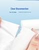 Dream Weaving 60 Rollen Toilettenpapier aus 100% Zellstoff, Vierlagiges verdicktes Tissue für den Haushalt und Babys.