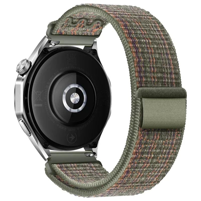 20 22mm Smartwatch-Armband für Huawei Amazfit Balance GT4/3/2 46mm Nylon-Armband für Samsung Galaxy Watch 4/6 Classic 5Pro 45mm