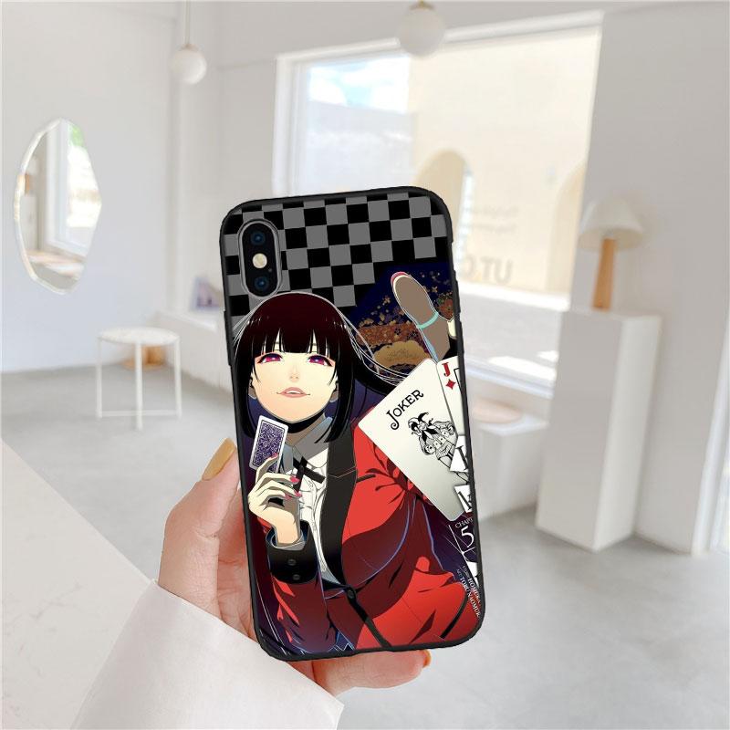PP42 Kakegurui Phone Case for Samsung Galaxy M06 M15 M16 M35 M55 M56 A36 A42 A50 A50S A51 A52 A32 A33 A05 A05S A06 A16 A20