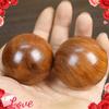 2-Pack Wooden Rolling Ball Set, Designed for Exercise And Massage, Relieving Stress And Hand Exercise