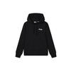 FILA Letter Logo Embroidered Casual Knit Sweatshirt Women sweatshirt Black F11W319210F-BK