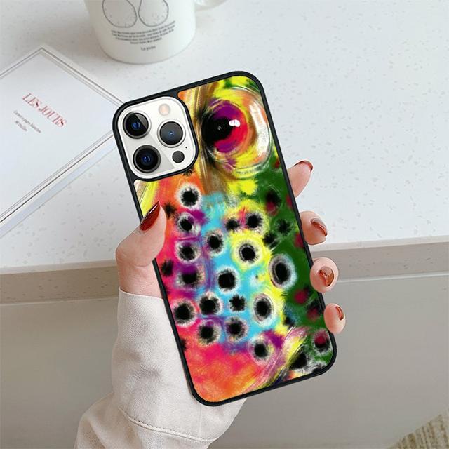 Regenbogenforellen-Fischerei-Haut-Handyhülle Für iPhone 17 Air 13 12 14 15 16 Hülle Für Apple Pro Max 6S Plus Coque