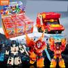 Original Blokees Transformers Defender Version Vol.4 Serie Blind Box Anime Zubehör Bauspielzeug Sammlermodell Lustige Geschenke
