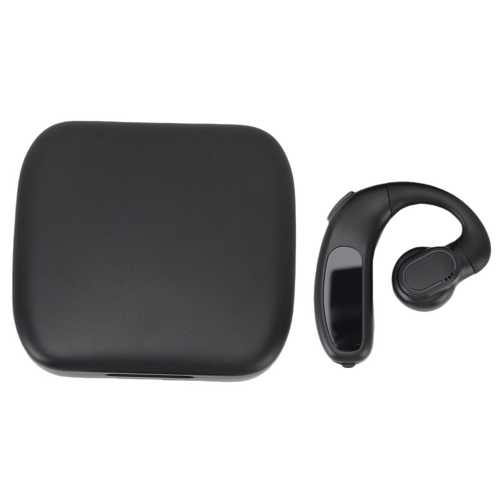 Ohrhörer 180° drehbar Regendicht Bluetooth 5.5 Digitalanzeige Ohrbügel Kabellose Ohrhörer Blueto
