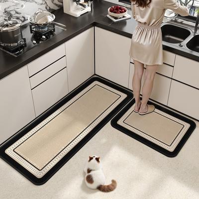Teppich für Küchenbodenmatte Rutschfeste Fußmatten Laufsteg Langer Teppich Verschleißfeste Teppiche Minimalistische Heimdekoration Teppiche
