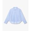 Stripe Flare Shirt Blouse 9176221984
