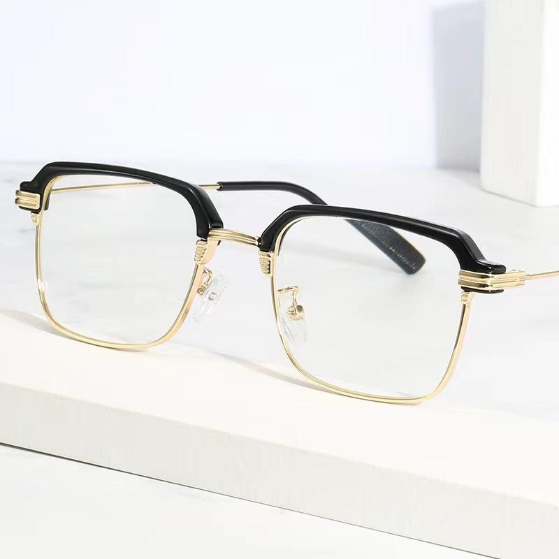 Great White Shark Anti-Blue Light Reading Glasses for Middle-Aged and Elderly - High-Definition Fashion 2024 Model with Free Shipping