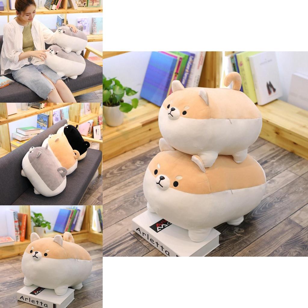 Adorable Shiba Inu Dog Plush Toy With Soft Corgi Chai Design Perfect For Kids