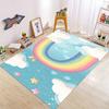 Rainbow Carpet Rug Turkish Gothıc Bohemian Area Living Room Sofa Bedroom Rustic Children Decor Rug Home Decoration Retro Carpet