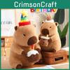 Capybara Animal Plush Doll Fruit Milk Tea Birthday Gift Flower Decoration Toy