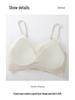 Ultradünnes Nahtloses Bügelloses Bequemes Camisole Damen-BH mit Schönem Rücken
