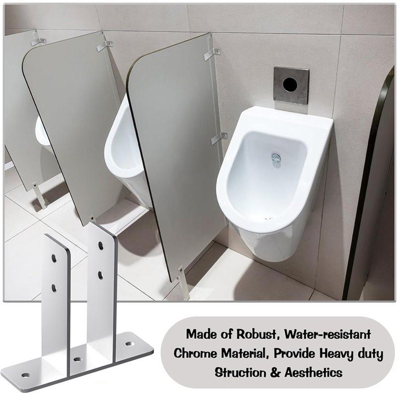 B97A-4 Pack Urinal Screen Polished Chrome With Fasteners For Repairs Hardware For New Installations Or Repairs