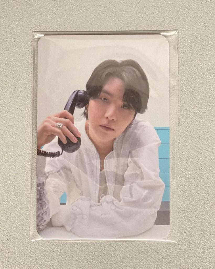 [USED] BTS PTD yes24 bonus trading card SUGA Yoongi