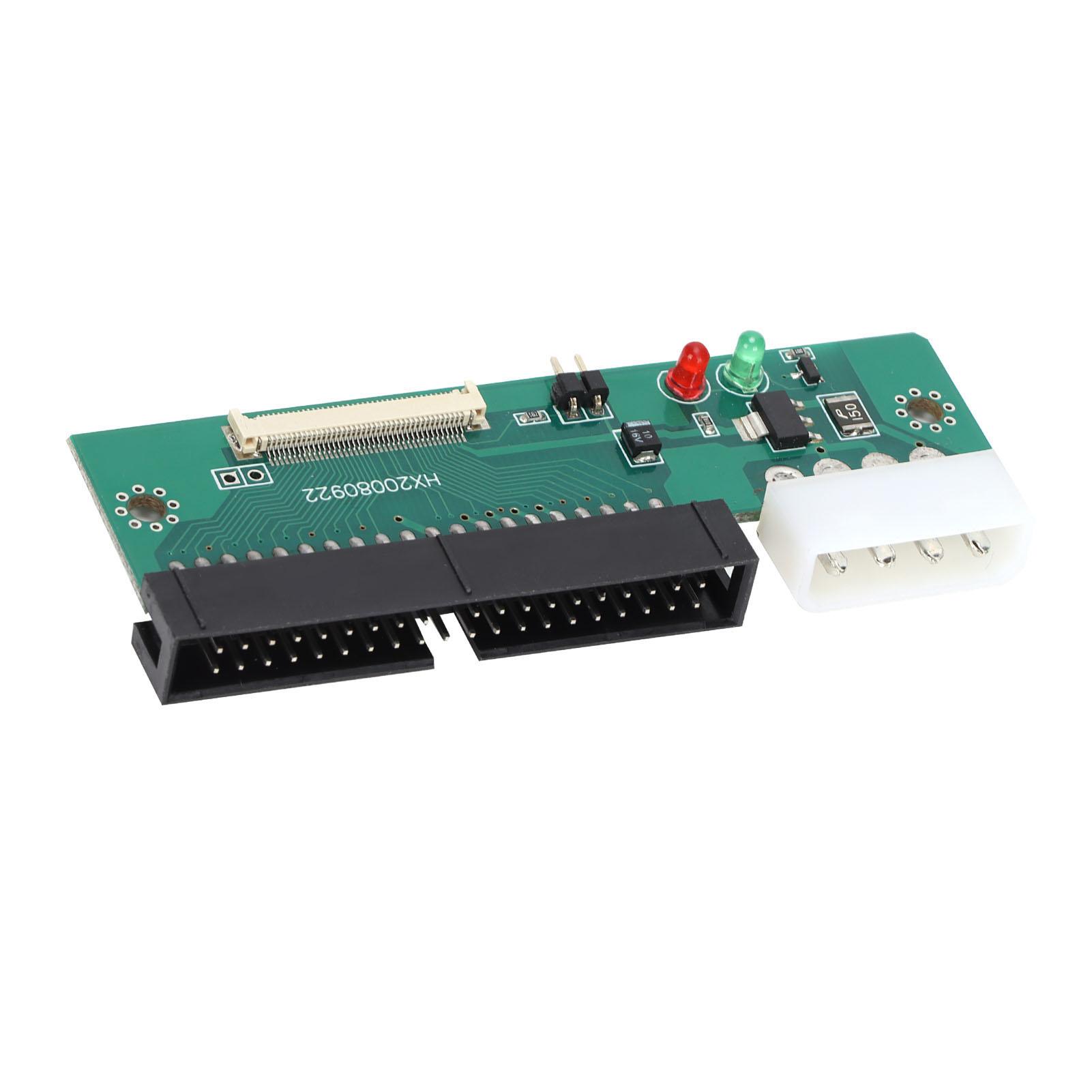

Адаптер CE ZIF до IDE 1.8 дюйма CE ZIF Micro Drive до 3.5 дюйма IDE 40-контактний адаптер з 2 плоскими кабелями