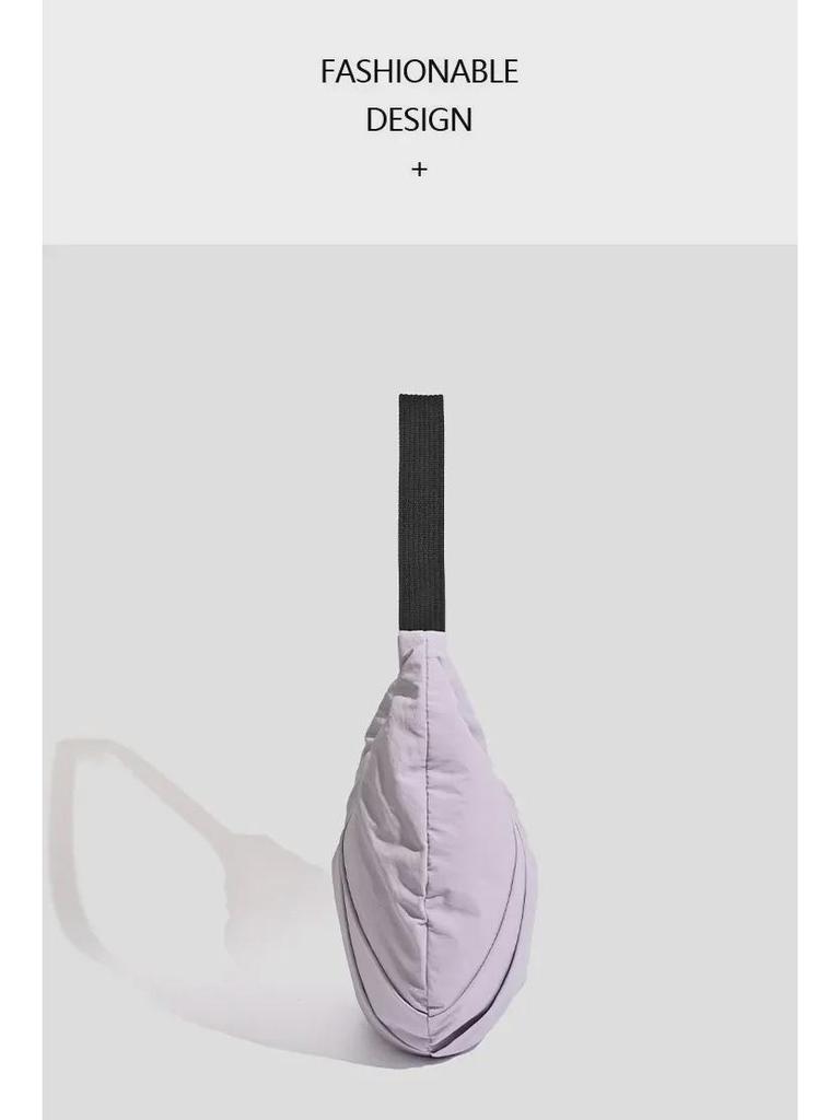 Versatile 2024 Ox Horn Crescent Yoga Bag: Lightweight, Large-Capacity Nylon Fitness & Travel Bag