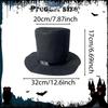 Zylinder Hut Filz Kostüm für Feiertags-Themenpartys Konzert Weihnachten Halloween