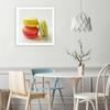Canvas print, Tasty macarons