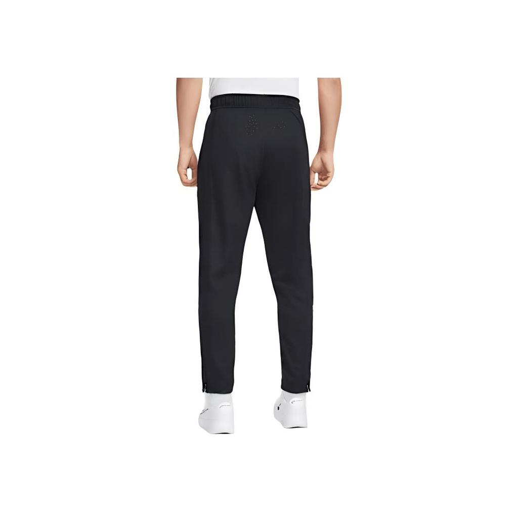 Nike Mid-Rise Comfortable Casual Logo Knitted Sports Pants Men Bottoms Black FZ6929-010
