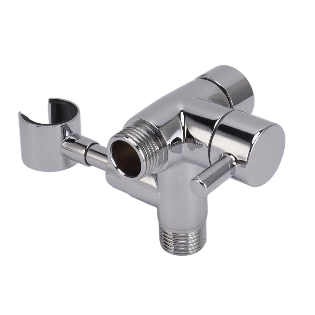 Shower Head Diverter Water Separator Shower Arm Diverter for Hand Held Showerhead and Fixed Spray Head