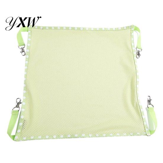 Summer Breathable Mesh Cloth Hammock Cage Clasp Hanging Bed for Pet Cat Animal