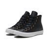Converse Chuck Taylor All Star Slip Resistant Durable High Top Skate Shoes Women Sneakers Black Gold 568659C