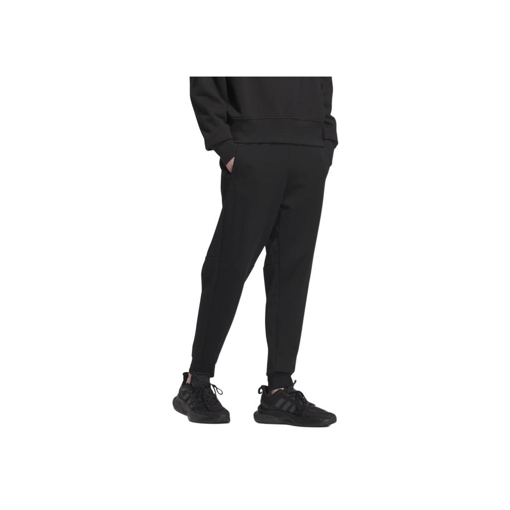 Adidas Sportswear Essential Cuffed Pants Men Bottoms Black IQ1381