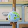 Cute Planet Plush Keychain With Cartoon Design For Kids And Teens