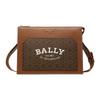 24 Zipper Closure Pu Handheld Crossbody Shoulder Bag Men Bags Brown 6300804