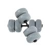 30kg Adjustable Travel Water Filled Dumbbells for Men Women Arm Muscle Training Home FitnessGray