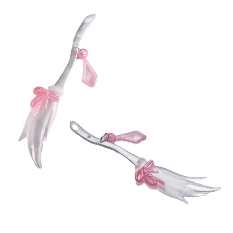 Witch Broom Silicone Mold for Halloween Crafts Resin Soap Candle Making Food Grade Texture Easy To Use Art Supplies