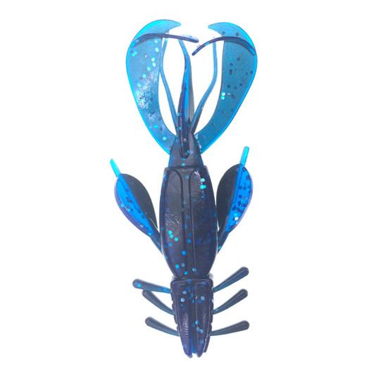 1/4Pcs 10.5g/10cm Soft Crayfish Lure Artificial Swimbait Reusable Bionic Simulation Lobster Fake Shrimp Bait Freshwater Saltwater Trout Bass Fishing