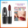 18 Colors Waterproof Matte Lipstick Professional Makeup