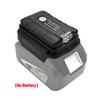 Pouzdro-adaptér na Li-ion baterii pro Makita 18V s duálními USB porty, Power banka, Nabíječka telefonu, LED pracovní světlo, Konvertor, Lampa, Svítilna