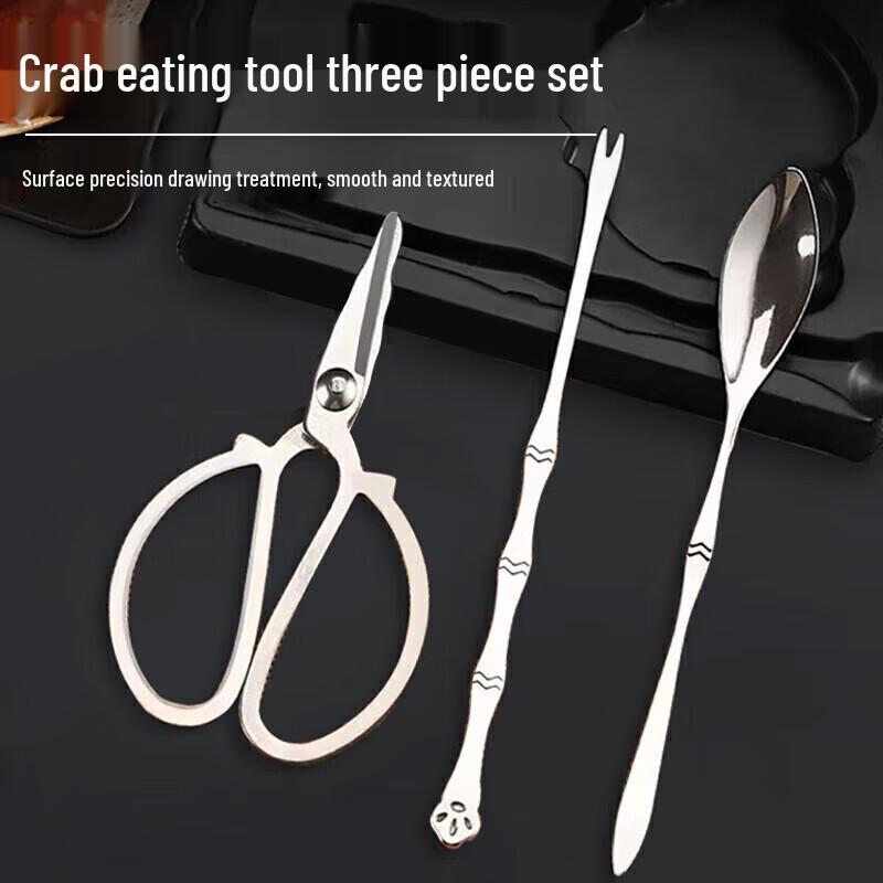 3-Piece Crab Eating Tool Set