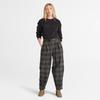 (WMNS) Timberland Logo Texture Crew Sweater 'Black' Women's A6HV5-001