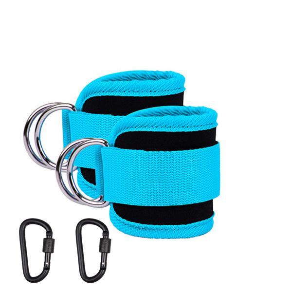 Ankle Straps Tpe Resistance Rope Set Ankle Support Cuffs For Gym Cable Machines Fitness Yoga Pilates Crossfit Women Weight Sport