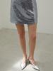 Bundak Saints Sequin Mini Skirt Silver