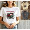 2026 Jordan Supporter T-Shirt Bright Graphic Print Unisex Casual Outfit