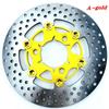 Universal 220*70mm 3 Hole Floating Disc Motorcycle Front Rear Brake Disc For Honda Yamaha RSZ JOG FORCE M3 Niu Scooter Dirt Bike