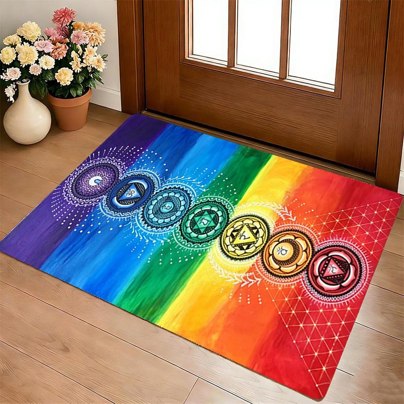 Chakra Harmony Living Room Nonslip Area Rug Soft Carpet For Bedroom Game Playroom Sofa Office Home Decor Doormat Christmas Gift C9261200