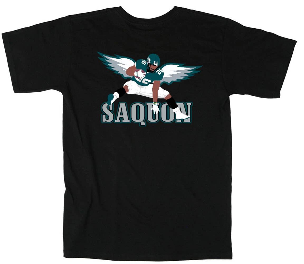 Saquon Barkley Philadelphia Philly AIR Short Sleeve T-Shirt XXXL